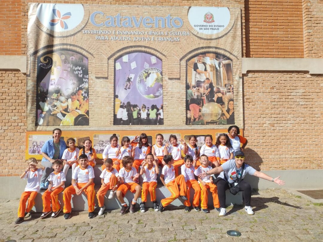 Crianças visitaram o Museu Catavento entre os dias 23 e 26 de abril